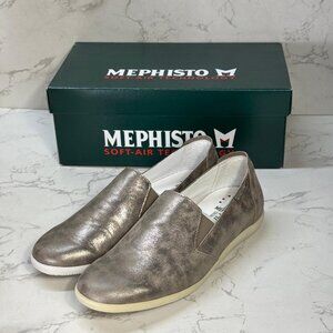 Mephisto Korie Dark Taupe Slip On Shoe Size 6.5